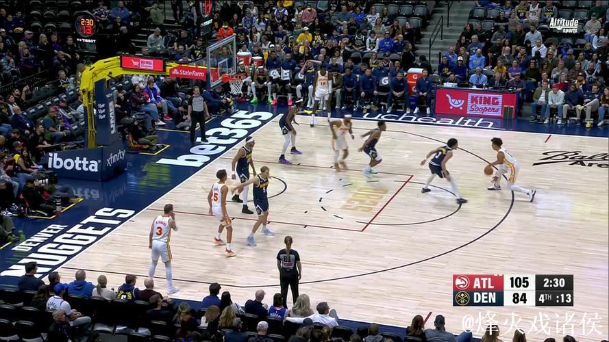 约翰逊29+9 丹尼尔斯三双率老鹰客场大胜掘金